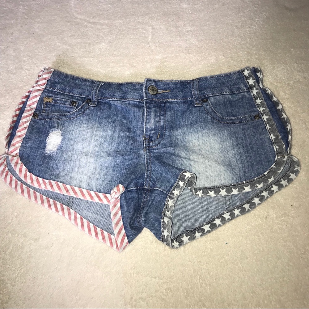 Rue 21 American Jean Shorts